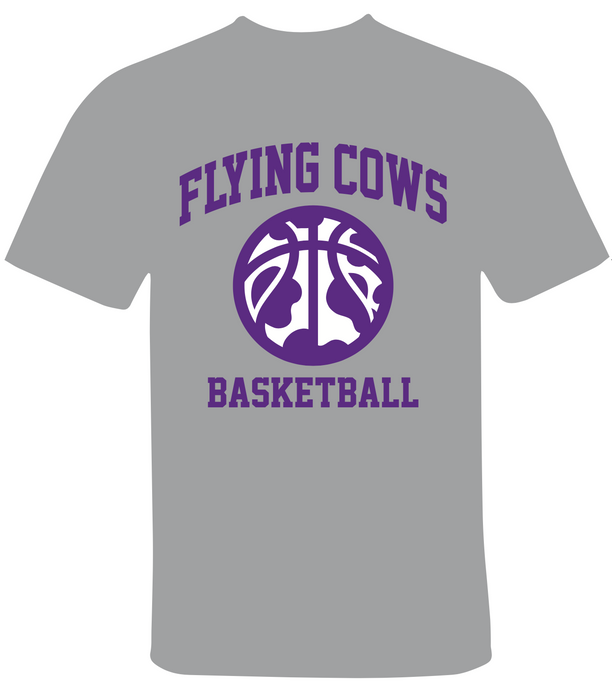 Flying Cows Basketball T-Shirt